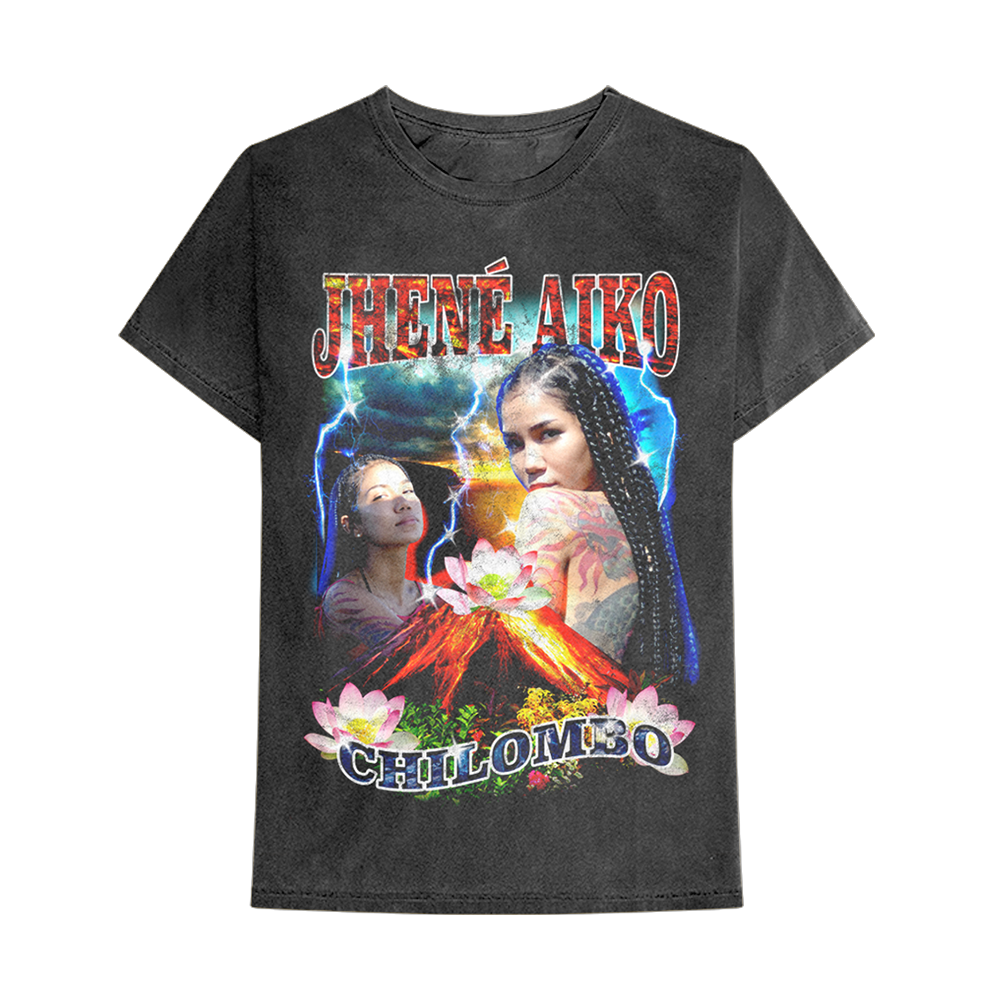 【限定版】Jhené Aiko collage vintage Tシャツ XL CHILOMBO COLLAGE T-SHIRT - Jhené Aiko Official Store