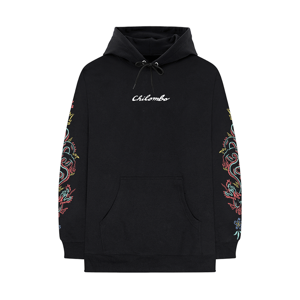 CHILOMBO MAP HOODIE FRONT