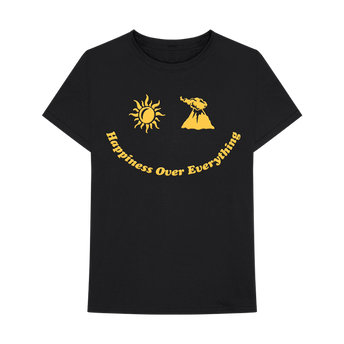HAPPINESS OVER EVERYTHING T-SHIRT I FRONT