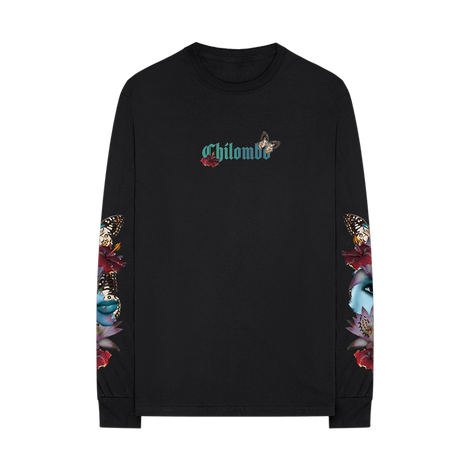 CHILOMBO DELUXE COLLAGE L/S T-SHIRT FRONT